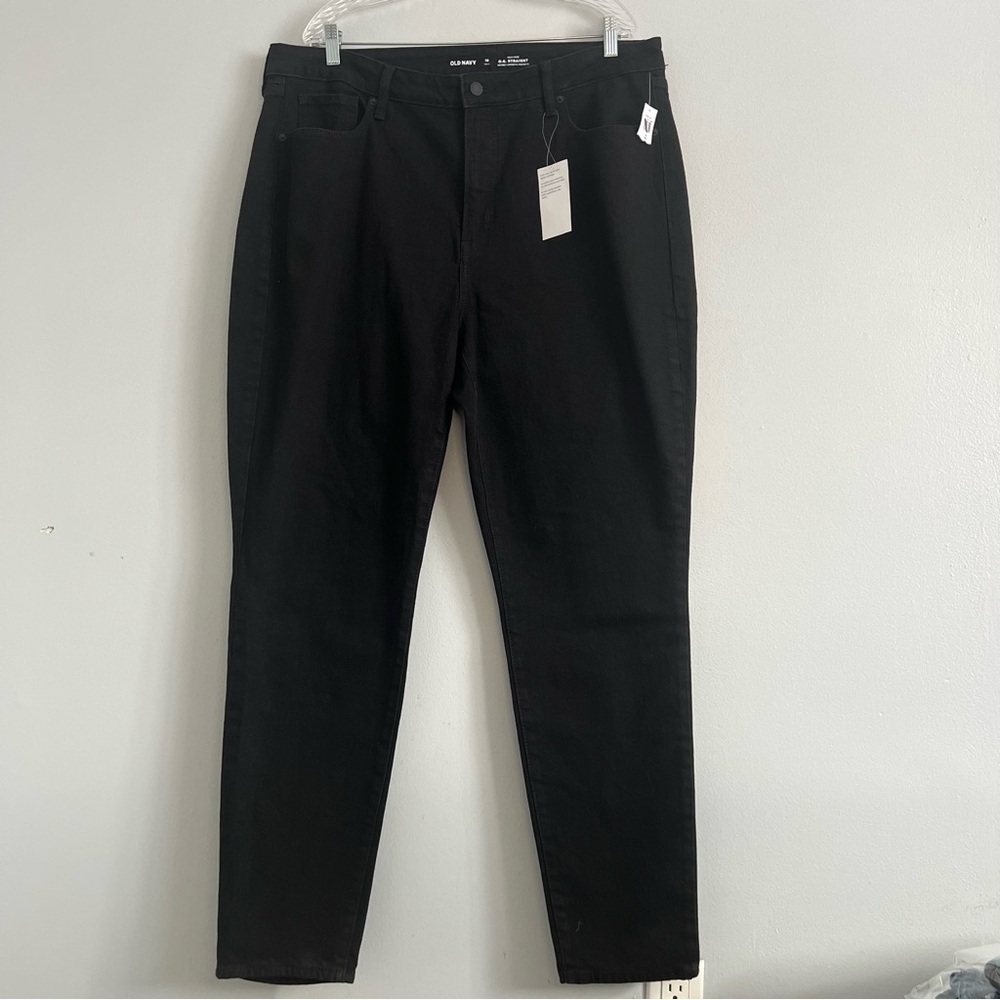 Old Navy Women's O.G. High Rise Jeans - Classic Black